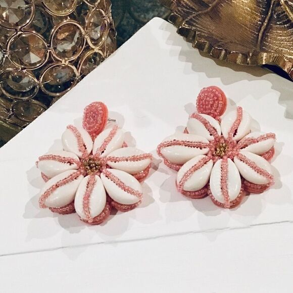 BOHEMIAN BEACH TASSEL OVERSIZE FASHION EARRINGS - Picture 3 of 7